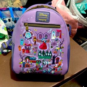 NWT Loungefly Disney Haunted Mansion mini back pack